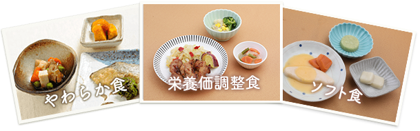 栄養価調整食、ムース食の写真